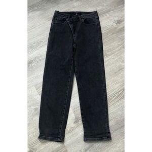 Risen Size 9/29 Crossover Girlfriend Jeans Distressed  30x27